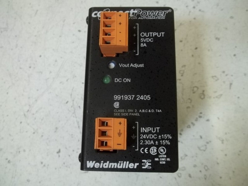WEIDNULLER 991937 2405 POWER SUPPLY  UNMP