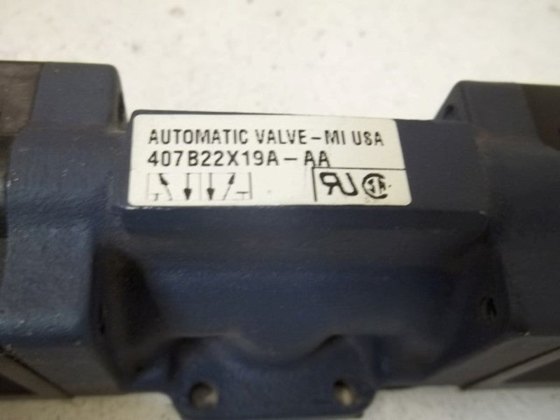AUTOMATIC VALVE 407B22X1A-AA SOLENOID VALVE  UNMP