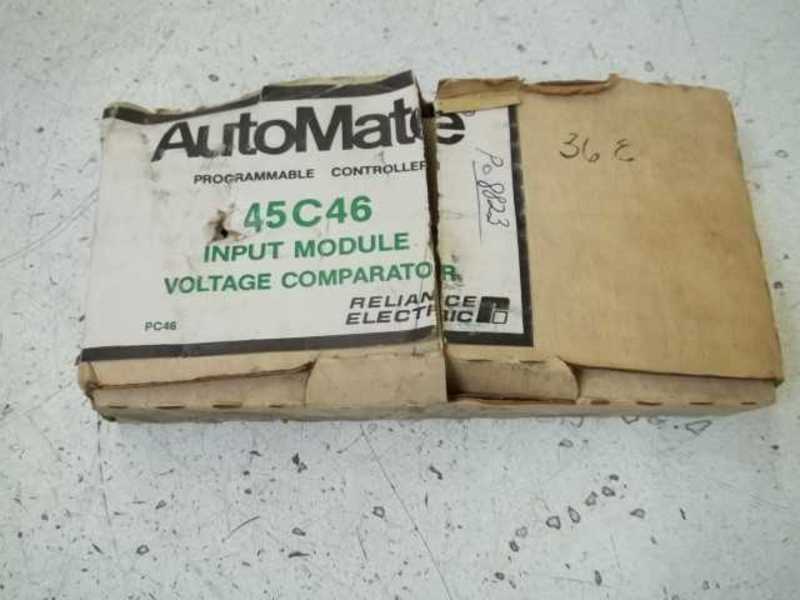 AUTOMATE 45C46 INPUT MODULE VOLTAGE COMPARATOR  NSMP