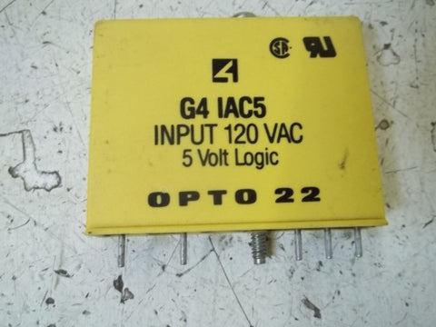 OPTO 22 G4IAC5 * USED *
