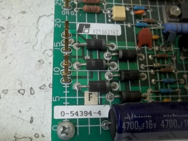 RELIANCE ELECTRIC 0-54394-4 DRIVER CARD  UNMP