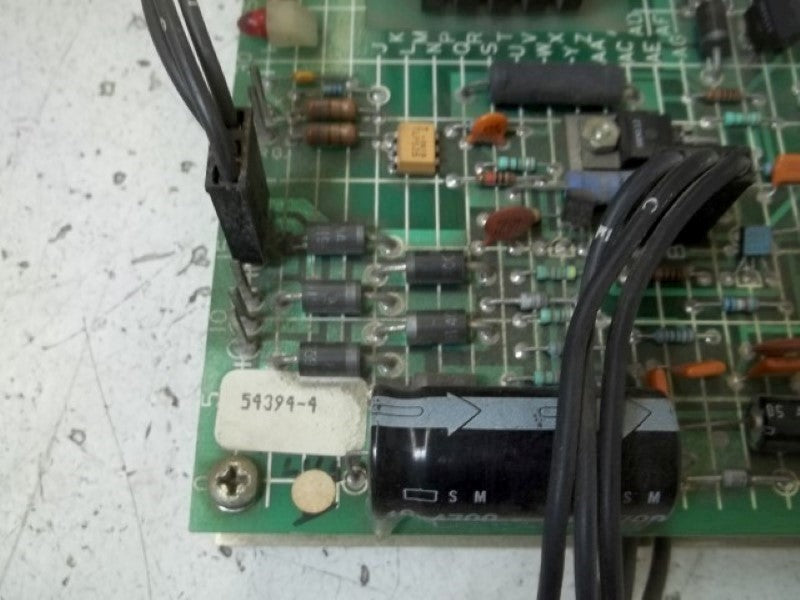 RELIANCE ELECTRIC 54394-4 DRIVER CARD  UNMP