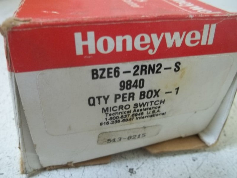 MICRO SWITCH BZE6-2EN2-S LIMIT SWITCH  NSMP