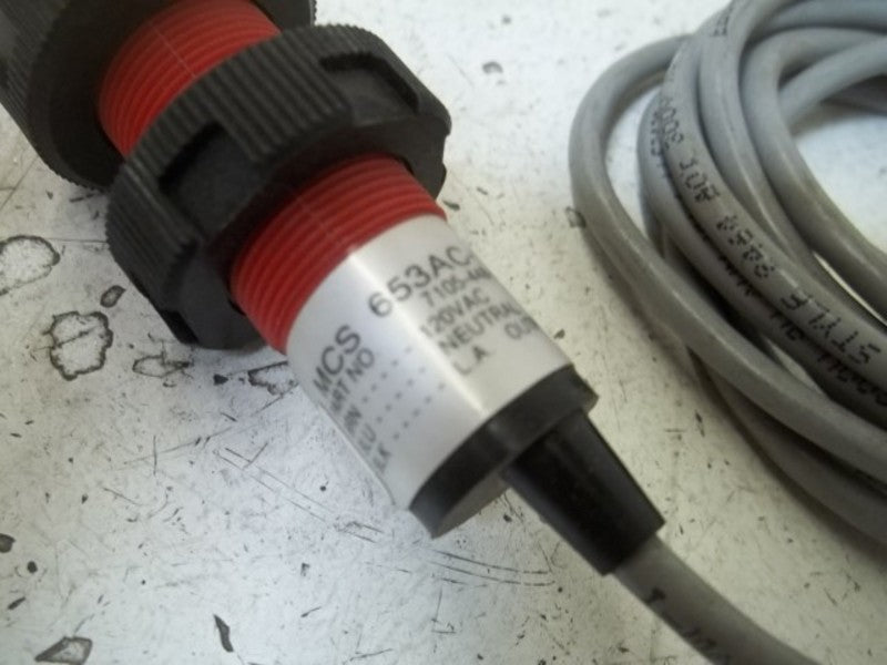 WARNER ELECTRIC MCS 653AC-16 REFLECTIVE SENSOR  UNMP
