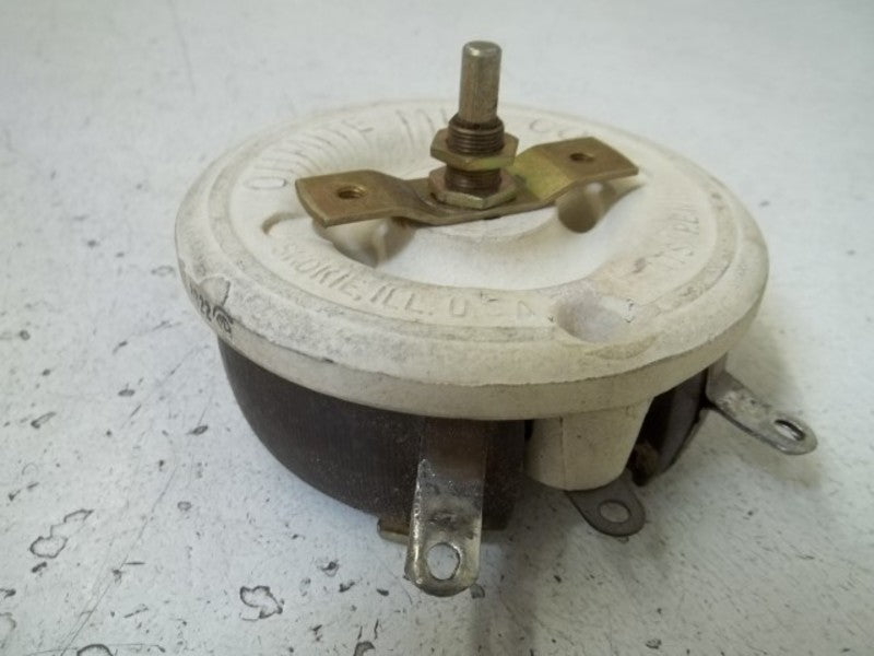 OHMITE 0541 RHEOSTAT 150WATT 500 OHMS MODEL L  NSMP