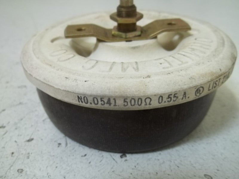 OHMITE 0541 RHEOSTAT 150WATT 500 OHMS MODEL L  NSMP