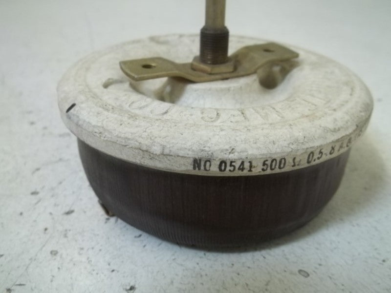 OHMITE 0541 RHEOSTAT 150WATT 500 OHMS MODEL L  NSNP