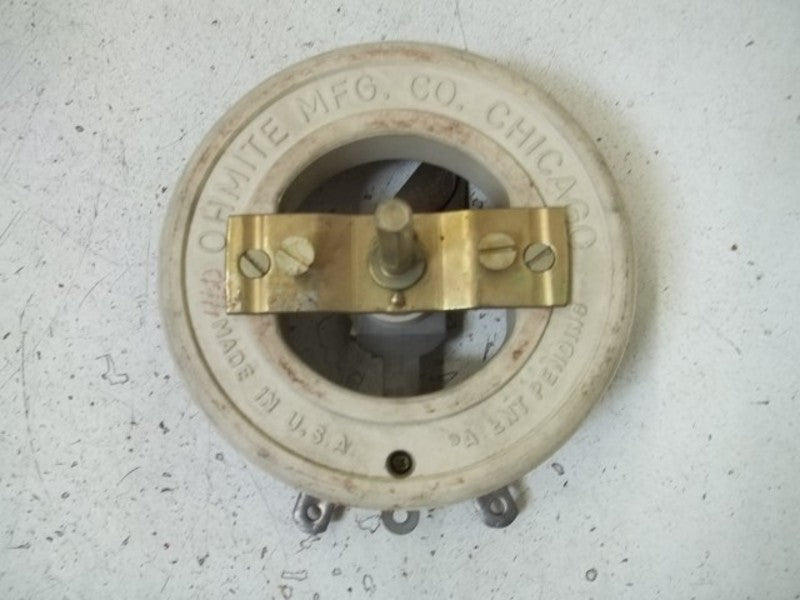 OHMITE RNS400 RHEOSTAT  UNMP