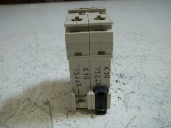 ABB S282-K10 CIRCUIT BREAKER 10A  UNMP