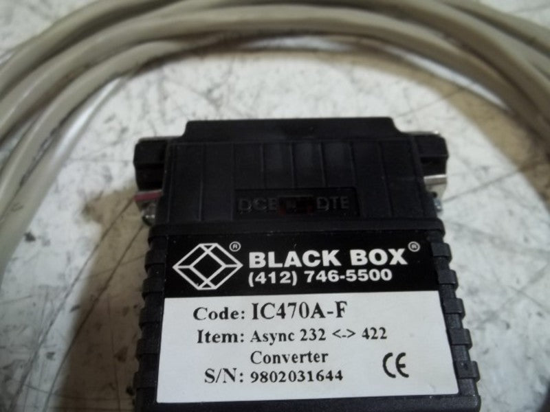 BLACK BOX IC470A-F TERMINAL BLOCK EXTERNAL TRANSCEIVER  NSNP