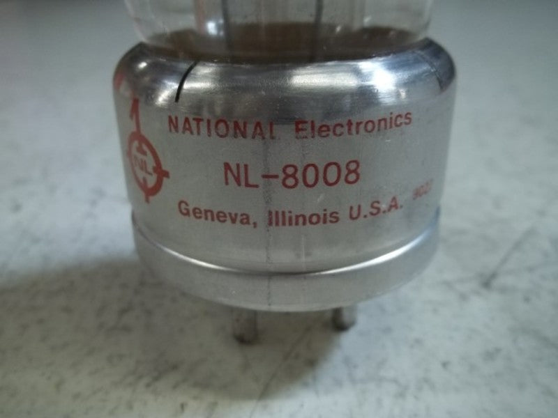 NATIONAL ELECTRONICS NL-8008 THYRATRON POWER TUBE  NSMP