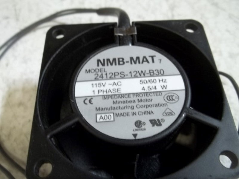 MINEBEA 2412PS-12W-B30 115V 50/60HZ AXIAL FAN  UNMP