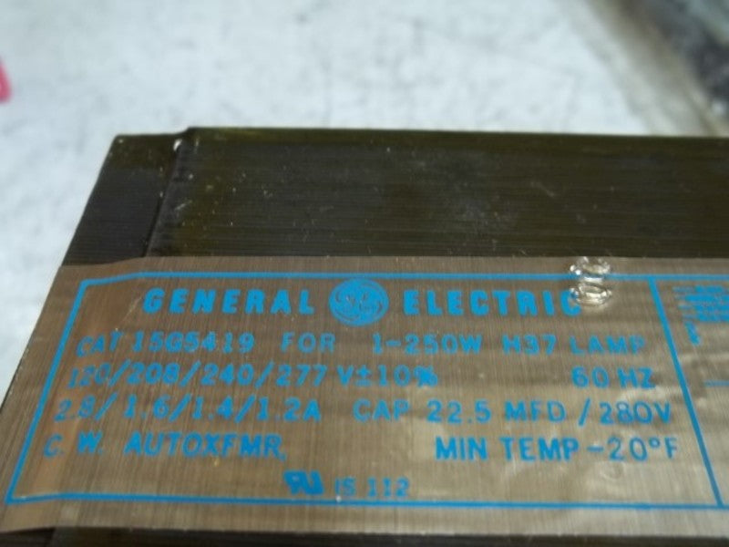 GENERAL ELECTRIC 15G5419W18  NSMP