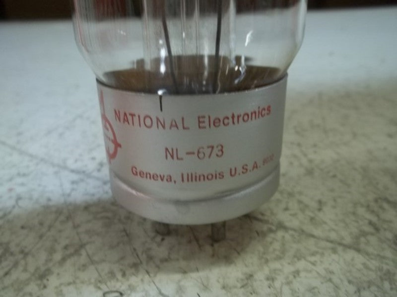 NATIONAL ELECTRONICS NL-673 THYRATRON POWER TUBE  NSMP