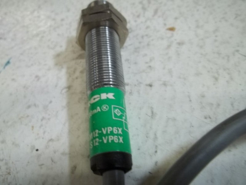 TURCK BI2-M12-VP6X 10-30 VDC PROXIMITY SWITCH  UNMP