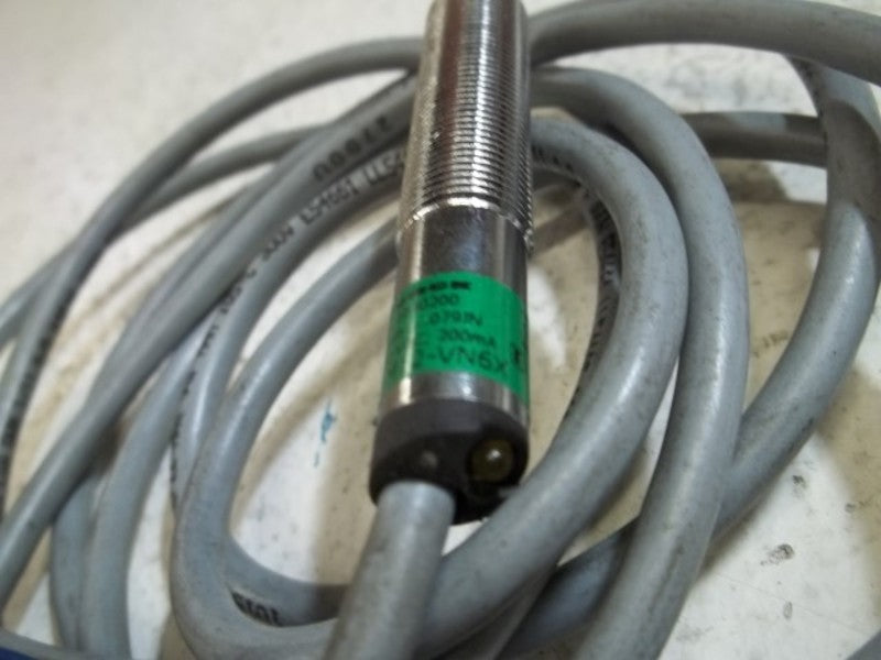 TURCK BI2-M12-VN6X 10-30 VDC PROXIMITY SWITCH  UNMP