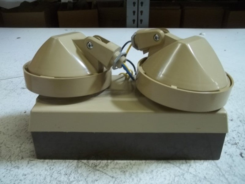 DUAL-LITE ML-2E 6VDC 120/277 VAC EMERGENCY LIGHT 2 HEAD  NSMP