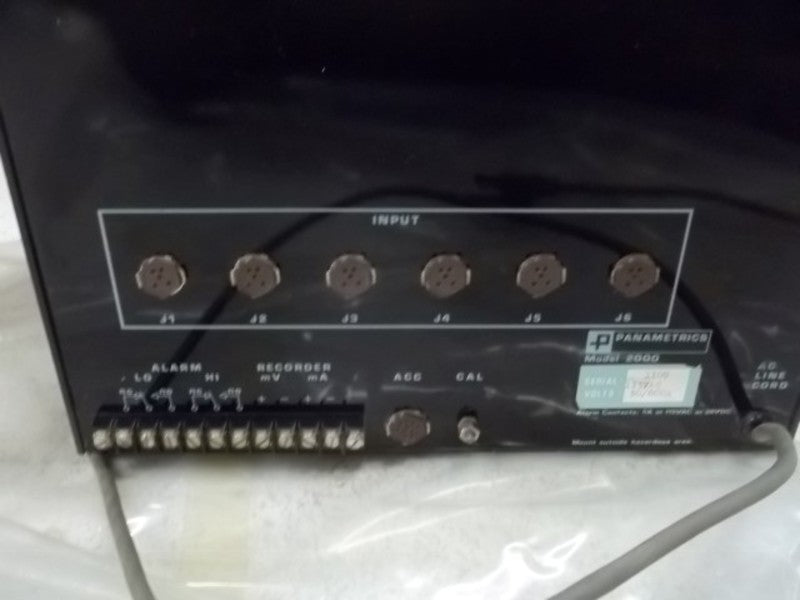 PANAMETRICS MODEL 2000 HYGROMETER 115VAC 50/60 HZ  UNMP