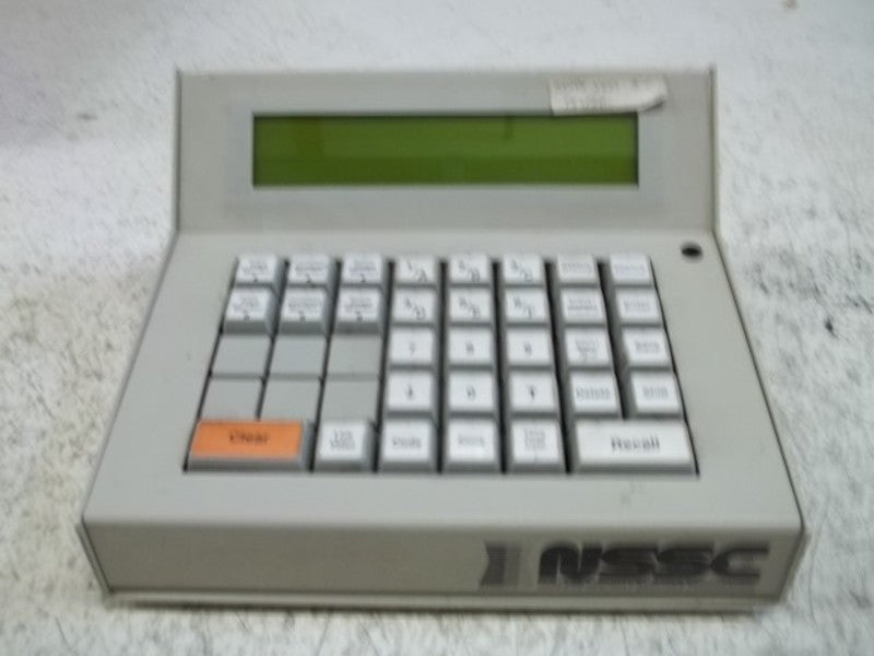 NUCLEAR SECURITY SERVICES AB-29A KEYPAD CONTROL  UNMP