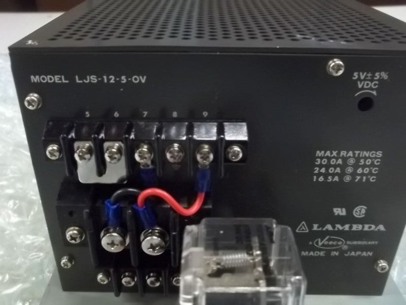 LAMBDA LJS-12-5-OV POWER SUPPLY  UNMP