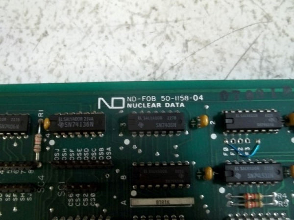 NUCLEAR DATA 50-1158-04 CIRCUIT BOARD  UNMP