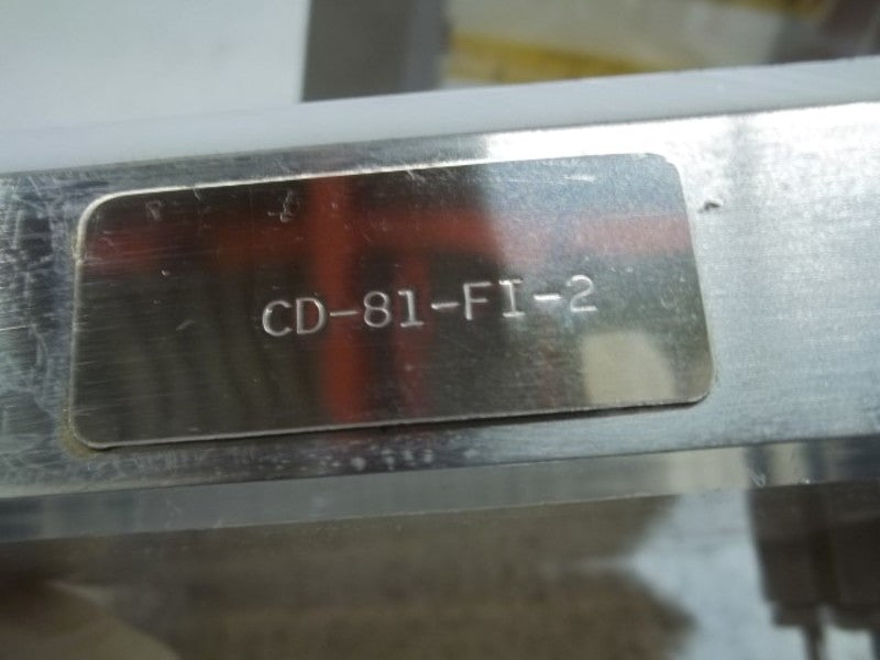 LOT OF 2 BROOKS CD-81-FI-2 TURBINE FLOW METER UNMP