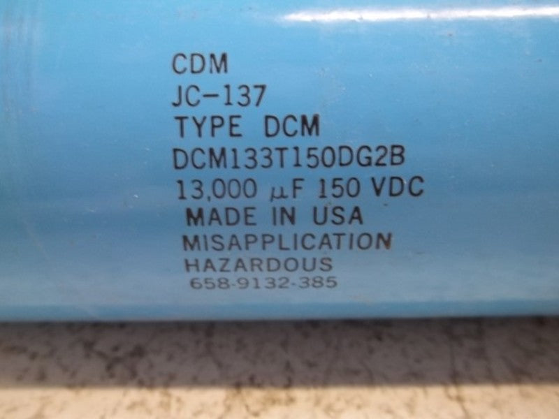 CORNELL D DCM133T150DG2B CAPACITOR 150 VDC  UNMP