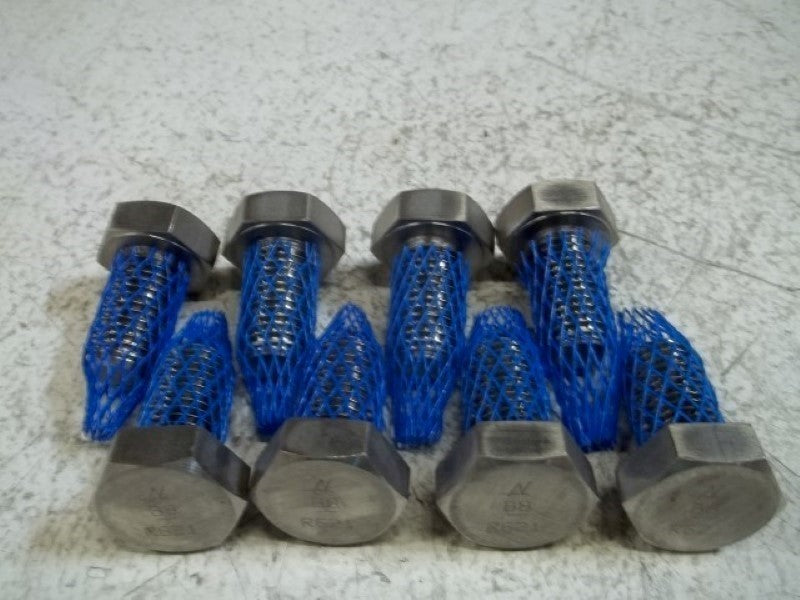 LOT OF 8 N-B8-R621 BOLT HEAVY HEX HEAD NSNP