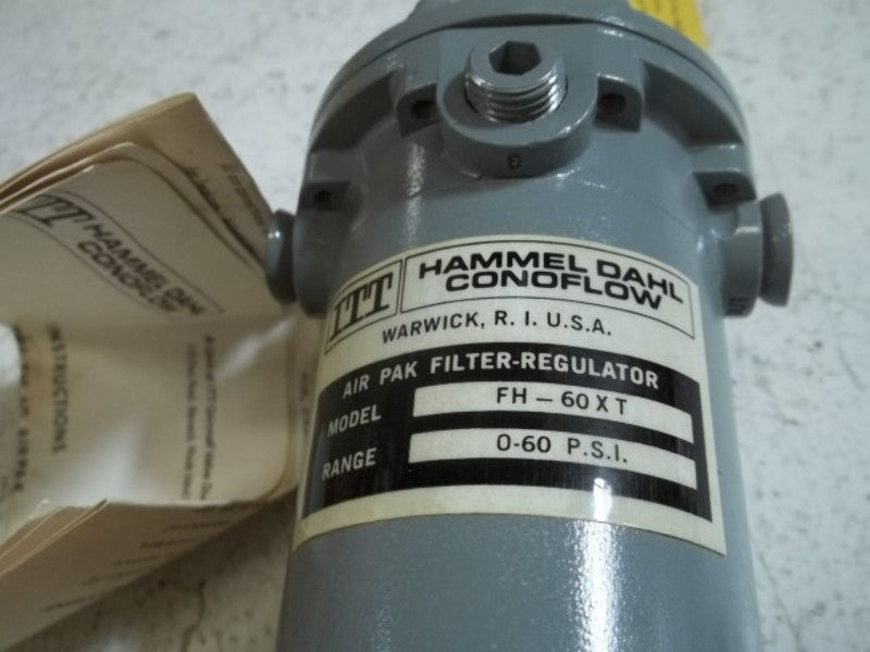 ITT CONOFLOW FH-60XT-K2 REGULATOR 0-60 PSI  NSNP