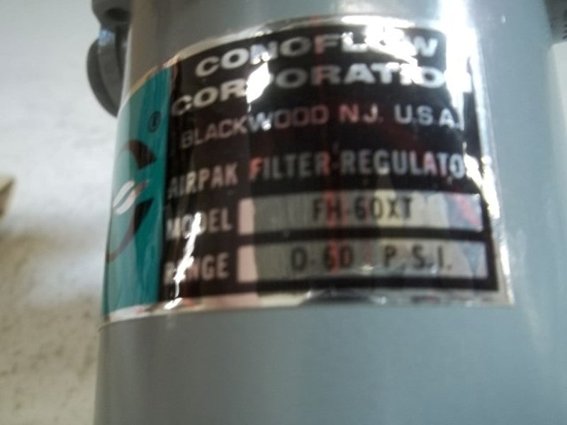 ITT CONOFLOW FH-60XT-K2 REGULATOR 0-60 PSI  NSMP
