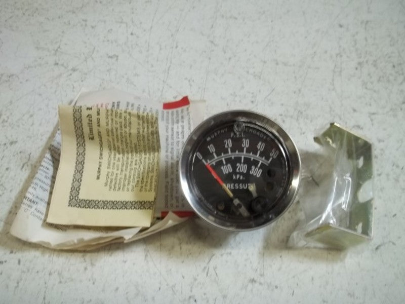 MURPHY A25-P PRESSURE GAUGE 0-50 PSI  NSNP