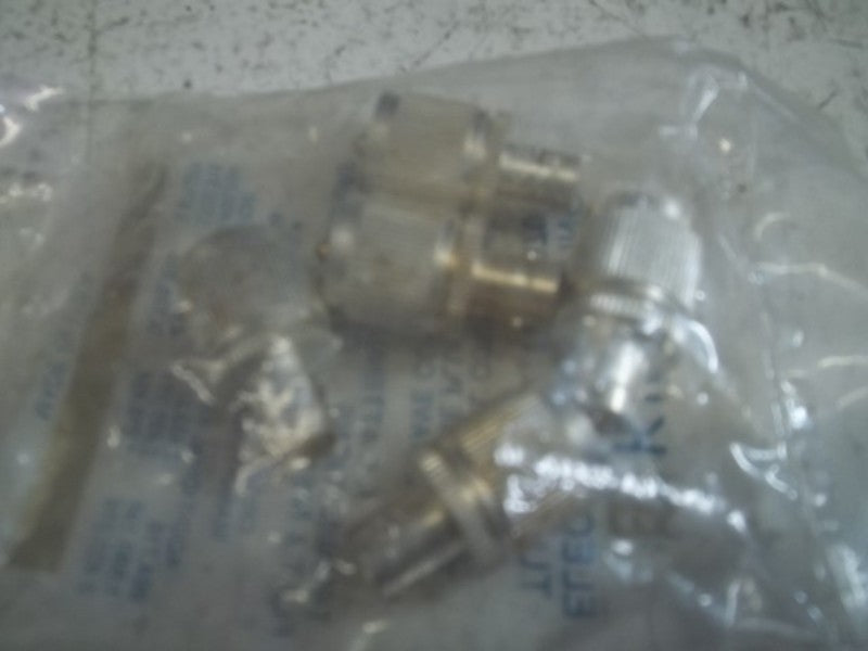 LOT OF 5 KINGS UG273/U COAXIAL CONNECTORS NSMP