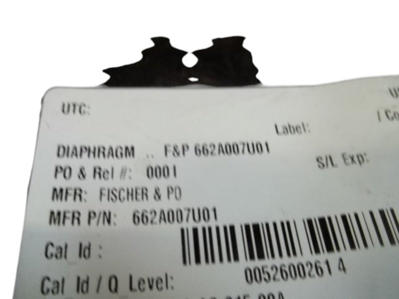 FISCHER & PO 662A007U01 DIAPHRAGM  NSNP
