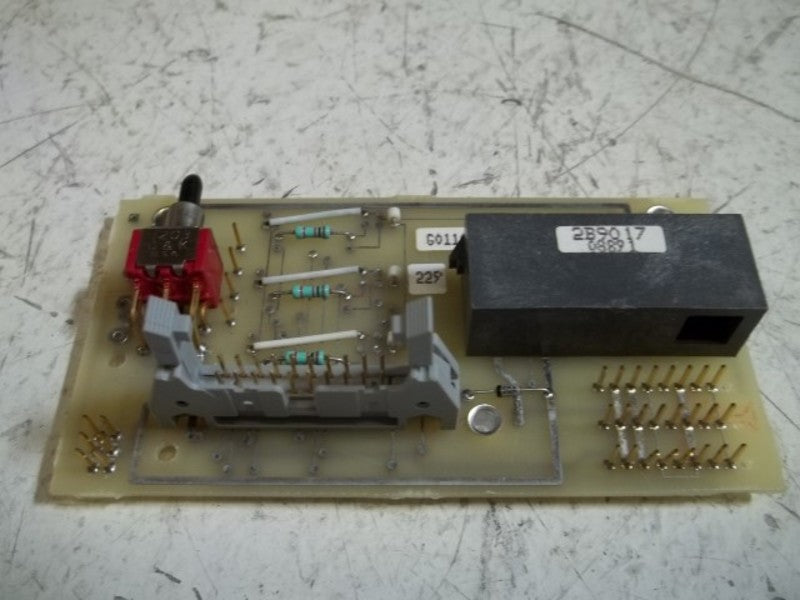 INVENSYS G0114EJ-F PWA TERMINAL CIRCUIT BOARD  UNMP
