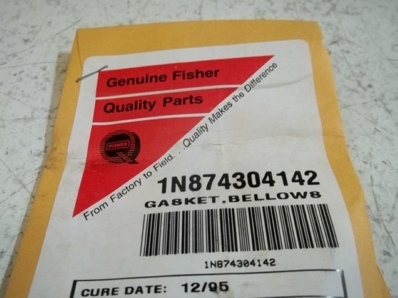 FISHER 1N874304142 BELLOWS GASKET  NSMP
