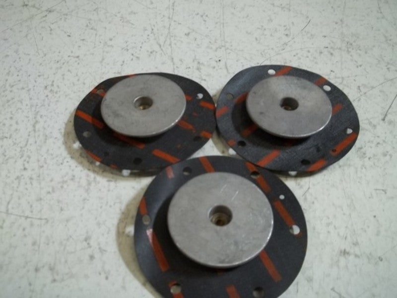LOT OF 3 Fisher 18A2451X092 DIAPHRAGM NSNP