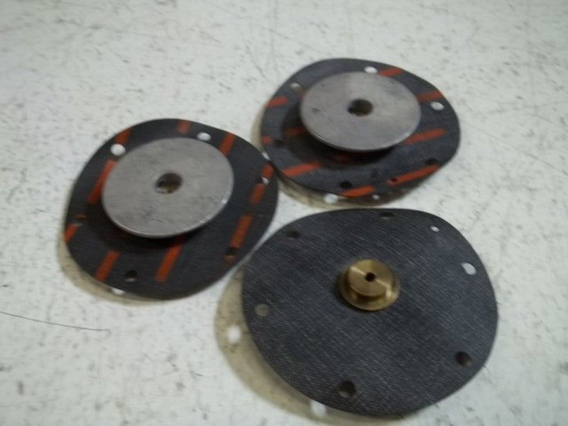 LOT OF 3 Fisher 18A2451X092 DIAPHRAGM NSNP