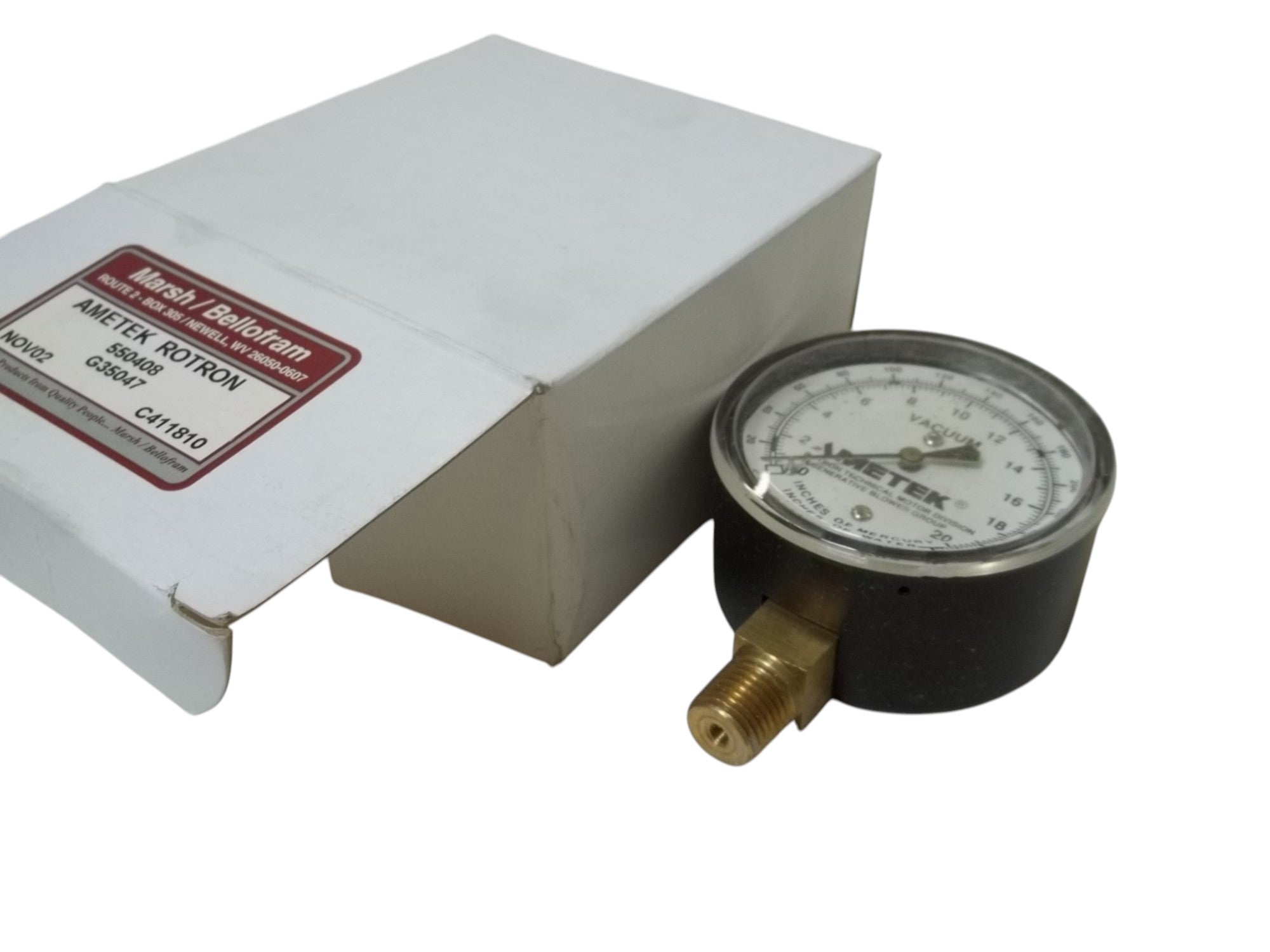 MARSH/BELLOFRAM 550408 GAUGE 0-280 PSI  NSMP