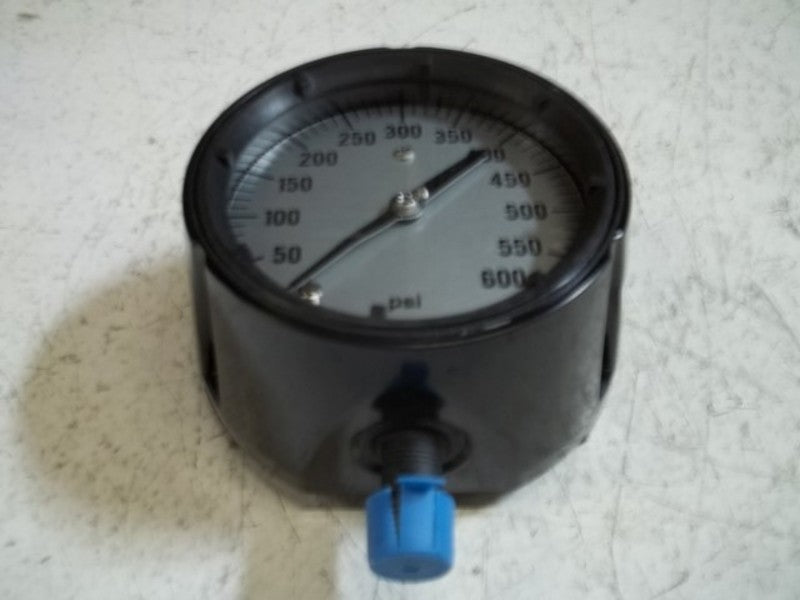 ASHCROFT 451220S04L-600# PRESSURE GAUGE 0-600 PSI  NSMP