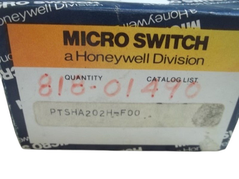 MICRO SWITCH PTSHA202H-F00 PUSHBUTTON KIT  NSMP