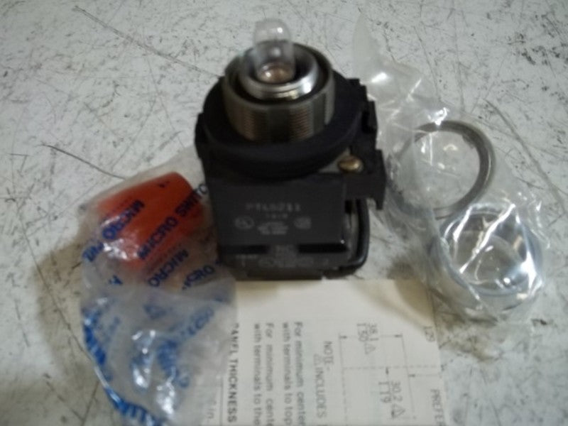 MICROSWITHC PTL-5214 PUSHBUTTON KIT  NSMP