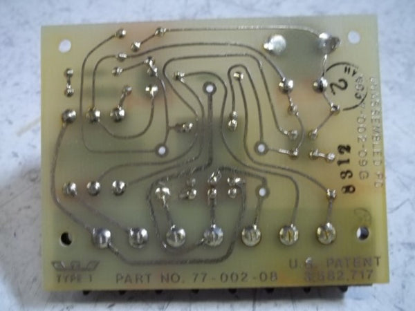 77-002-08 SWITCH SENSOR KIND CIRCUIT BOARD  UNMP
