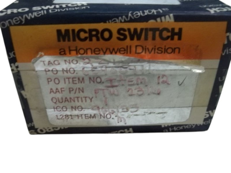 MICRO SWITCH PTW2316 PILOT LIGHT  NSMP