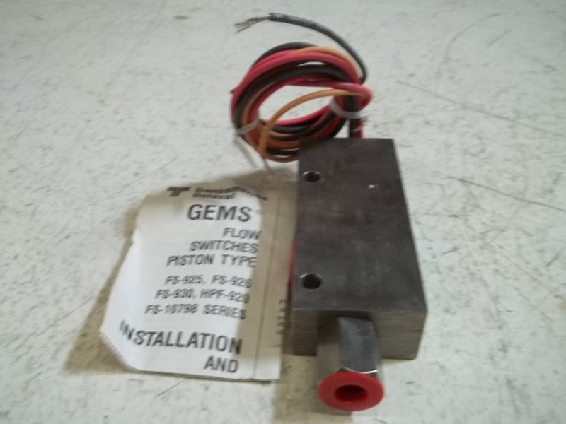 TRANSAMERICA DELAVAL 26926 FLOW SWITCH  NSMP