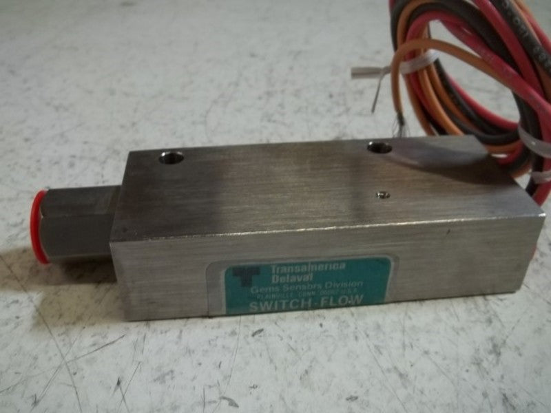 TRANSAMERICA DELAVAL 26926 FLOW SWITCH  NSMP