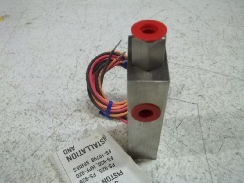 TRANSAMERICA DELAVAL 26926 TYPE FS-295 .10 GPM SWITCH-FLOW  NSMP