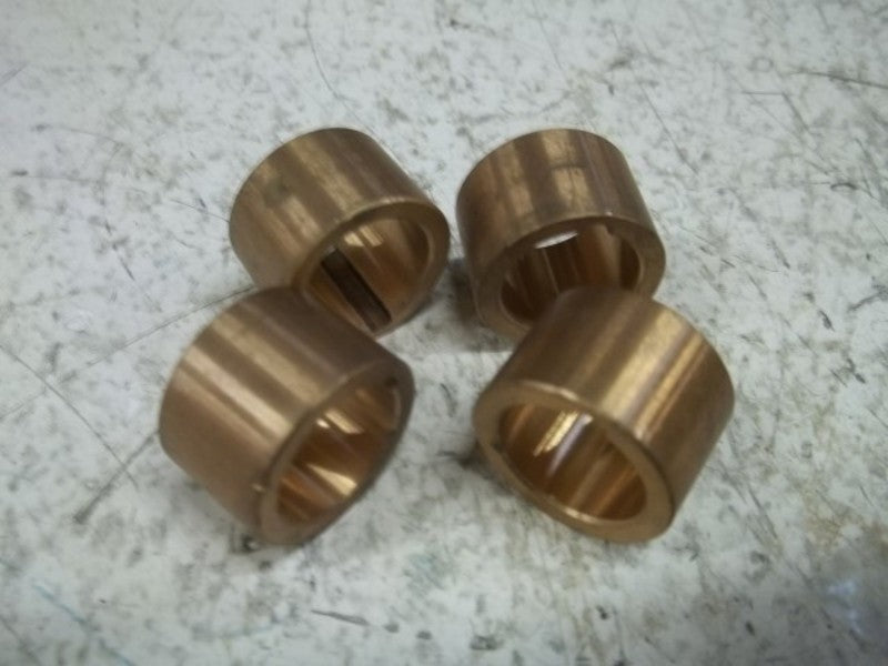 LOT OF 4 LIMITORQUE 60-670-0016-1 BRASS BUSHING NSNP