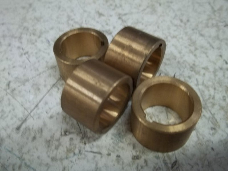 LOT OF 4 LIMITORQUE 60-670-0016-1 BRASS BUSHING NSNP