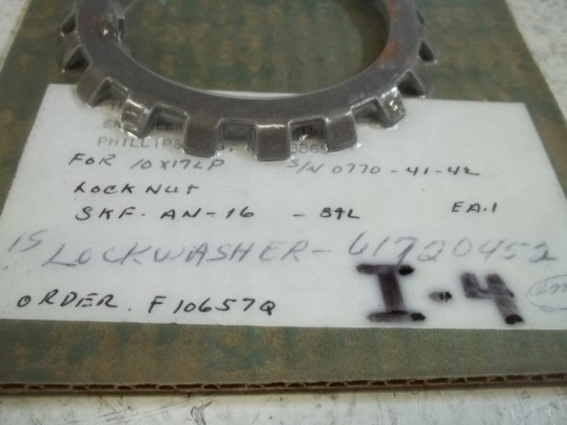 INGERSOLL RAND 61720452 LOCKWASHER  NSNP FACTORY BAG