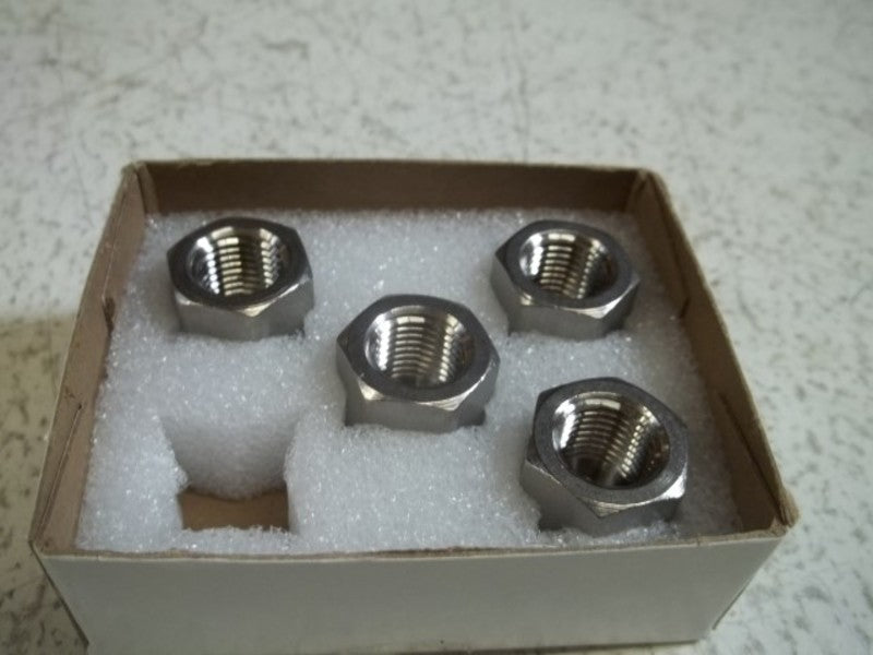 LOT OF 4 CAJON SS-4-CP PIPE CAP 1/4" NSMP